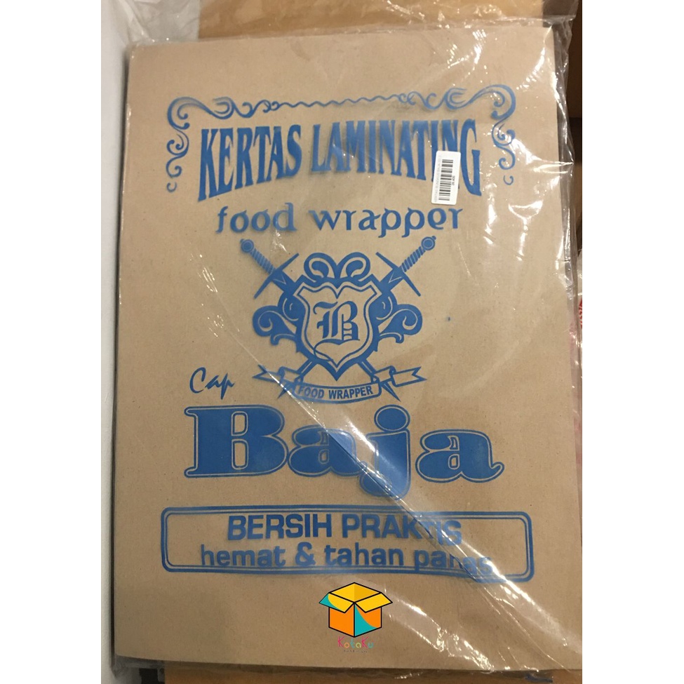 

Kertas Bungkus Coklat isi 100 dan 200/ Kertas Nasi