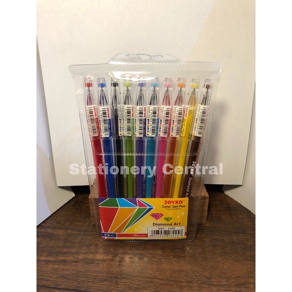 

Pulpen warna / Joyko Colour Gel Pen Diamond Art