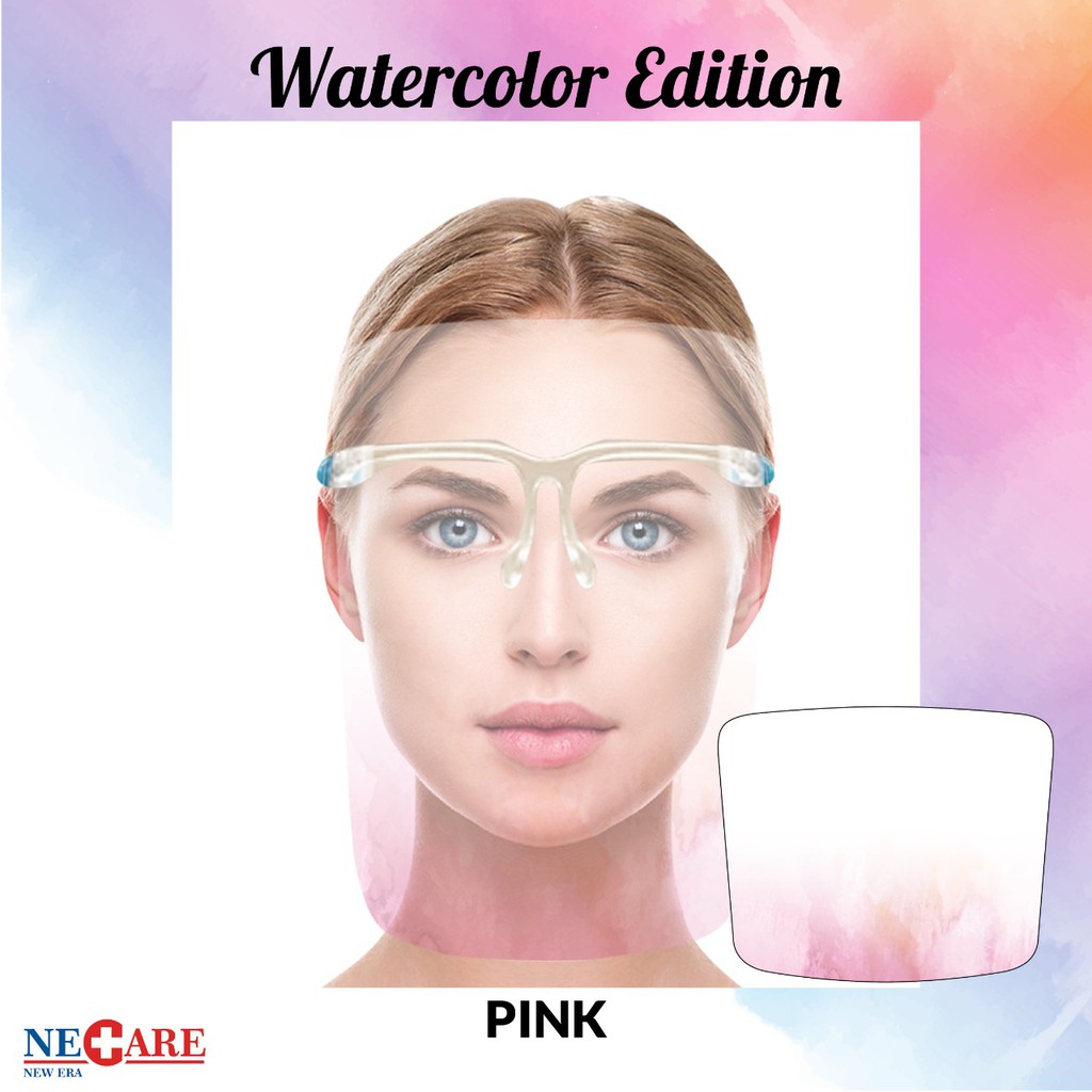 

NeCare-GLASS SHIELD WATERCOLOR PINK