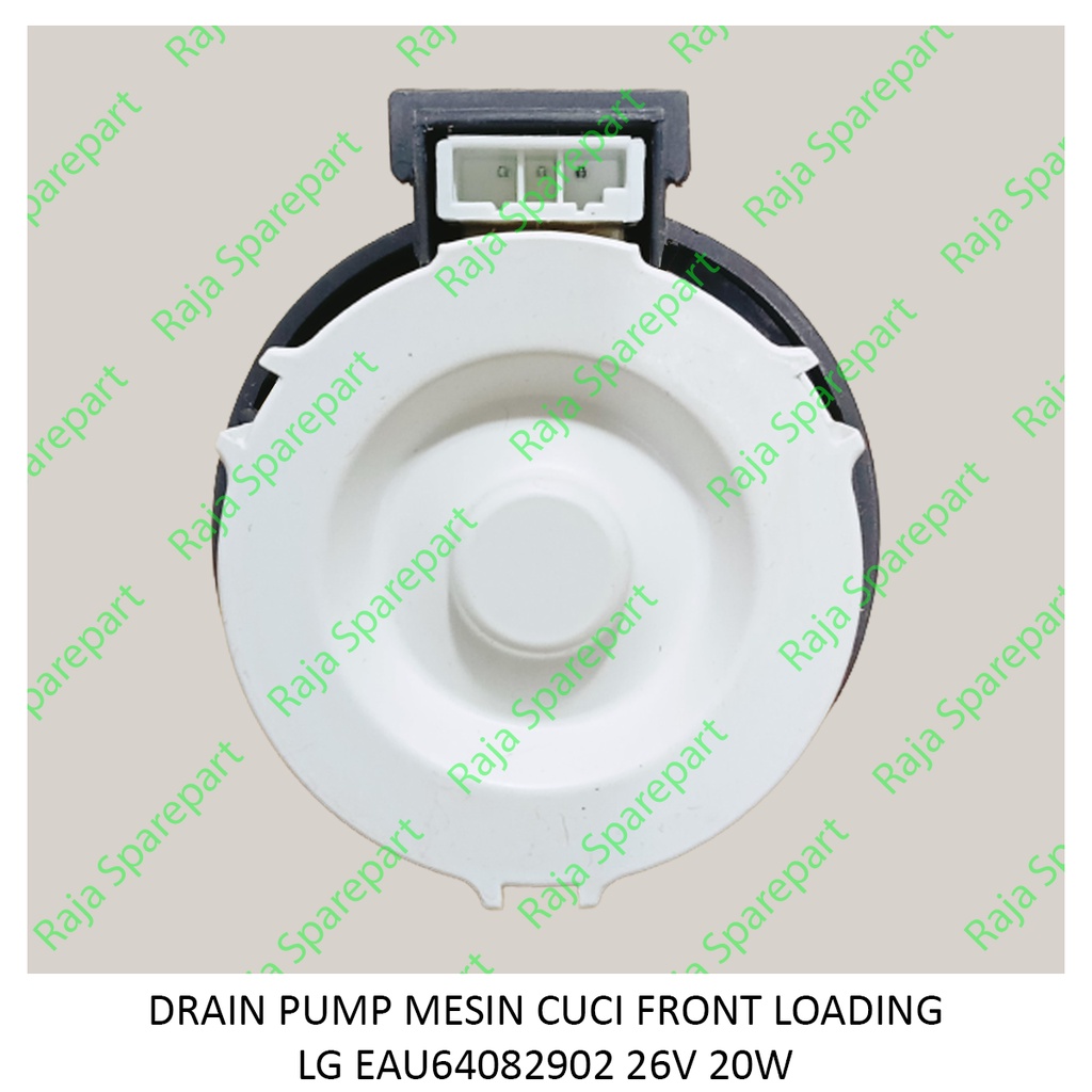 DRAIN PUMP KIPAS MESIN CUCI FRONT LOADING LG EAU64082902 26V 20W