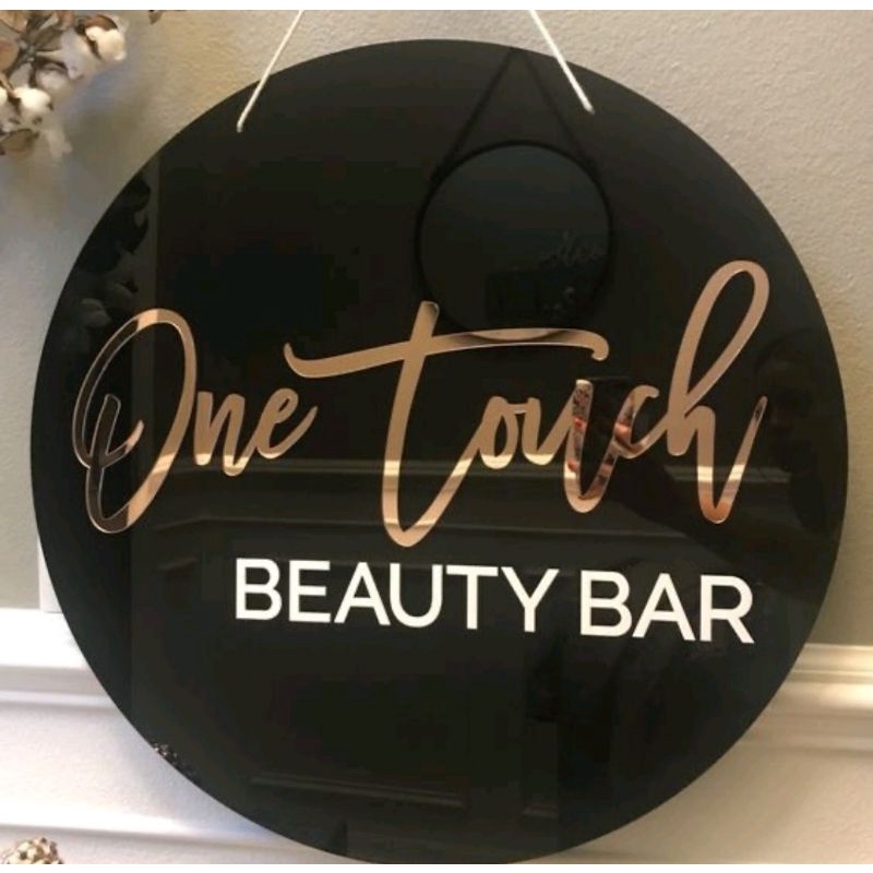 ACRYLIC PAPAN USAHA, AKRILIK NOMER LOGO USAHA CUSTOM, LOGO BISNIS.