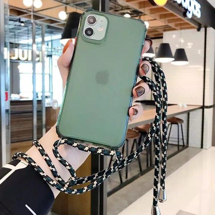 QTL YKCS 0800 sling case hybrid lanyard case tali vivo v7+ v5 v9 v19 v15 v15pro y81 y83 anti crak wa