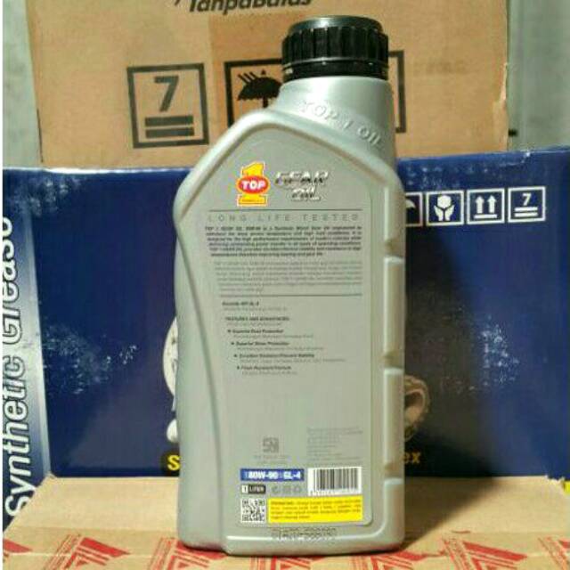 OLI GARDAN / TRANSMISI  MOBIL TOP 1 / TOP1 GEAR SAE 80W-90 GL-4 1 LITER