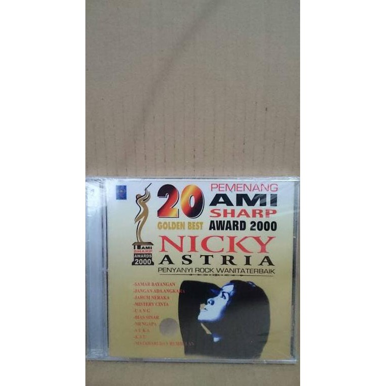 CD ORIGINAL NICKY ASTRIA - 20 GOLDEN BEST NICKY ASTRIA