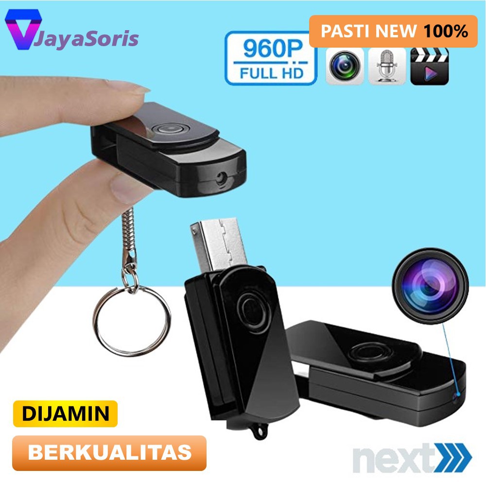 KAMERA PENGINTAI MINI TERSEMBUNYI CAMERA CCTV KECIL MINI TANPA KABEL SPY CAM CAMERA BENTUK USB JS132