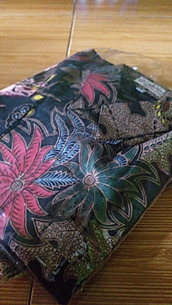 Baju Batik Pria Premium Kemeja Lengan Panjang Asli Solo Batik Aluna Pcw 063