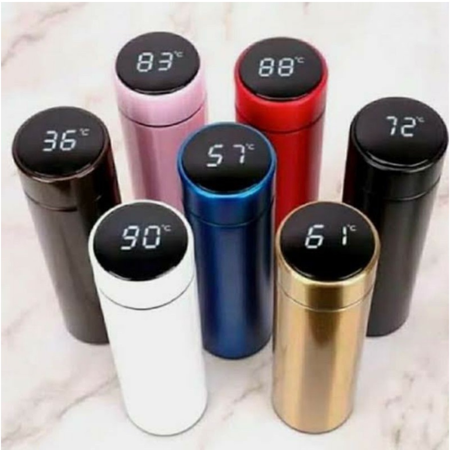 Termos Suhu Led Stainless Tempat Minum Air Panas Dan Dingin — 8