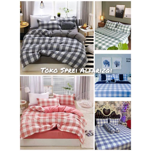 SPREI AESTHETIK EMILY | KOREA STYLE | KOTAK-KOTAK