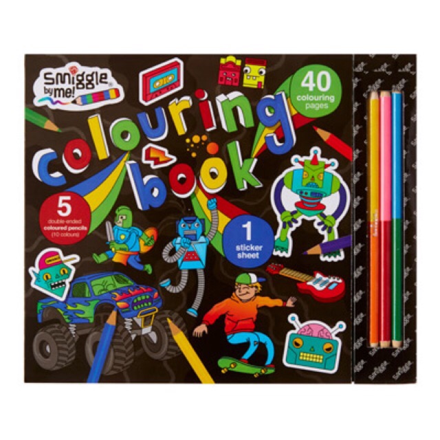 

Smiggle Coloring Book