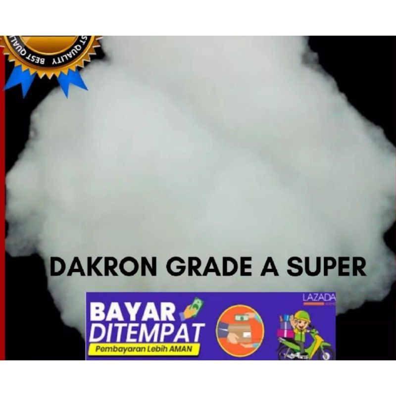 COD  Silikon/Dakron super Grade A kemasan 1 kg