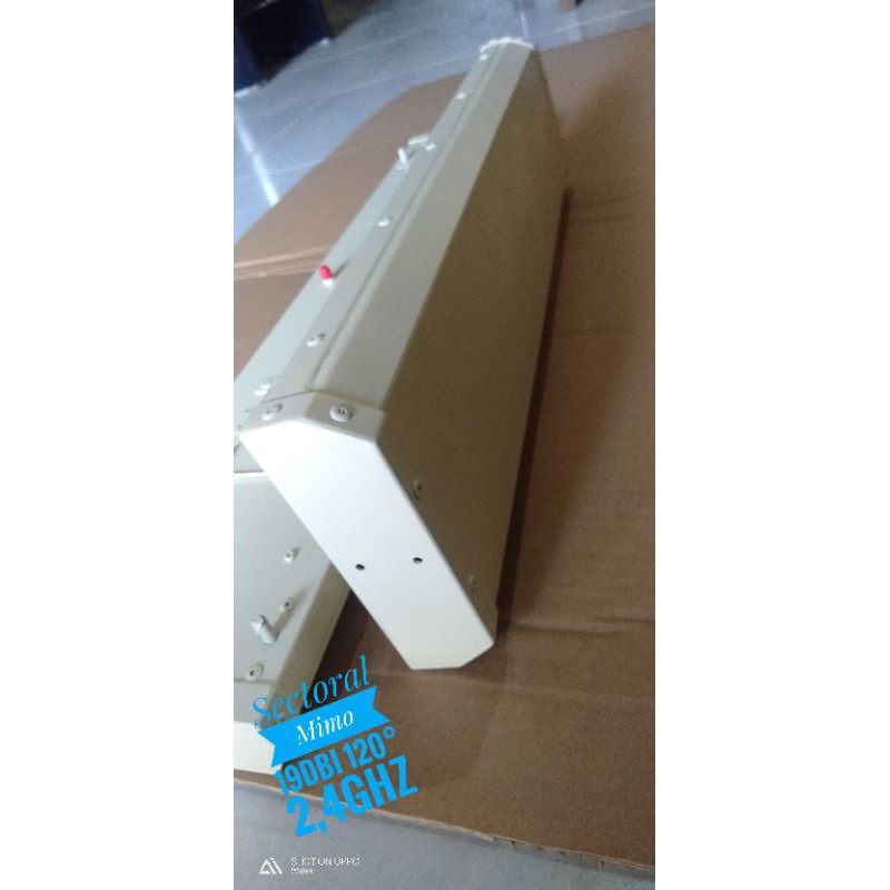 Antena Wifi ELNet Sectoral Mimo 19dBi 120° 2Ghz