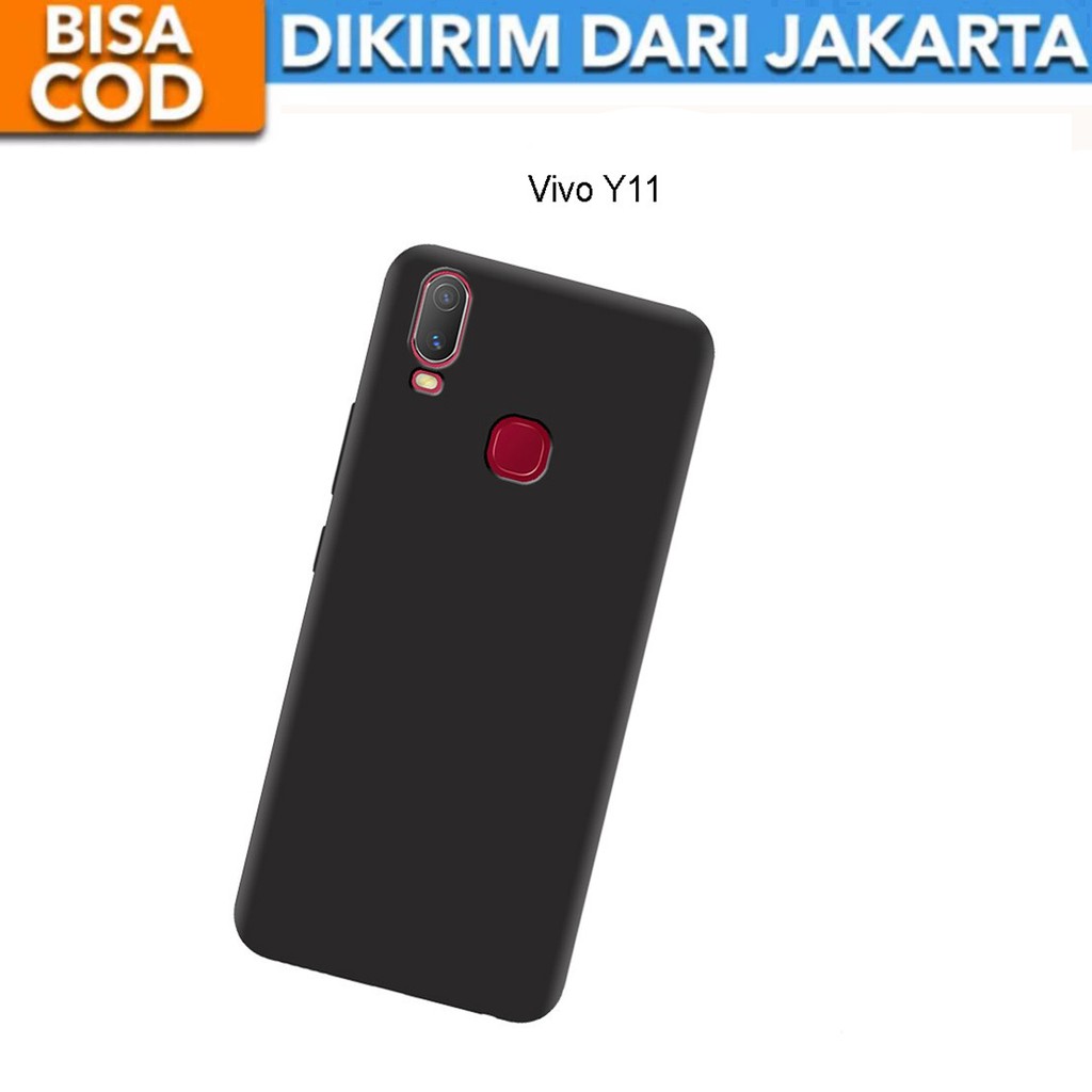 SoftCase Black Matte for Vivo Y11