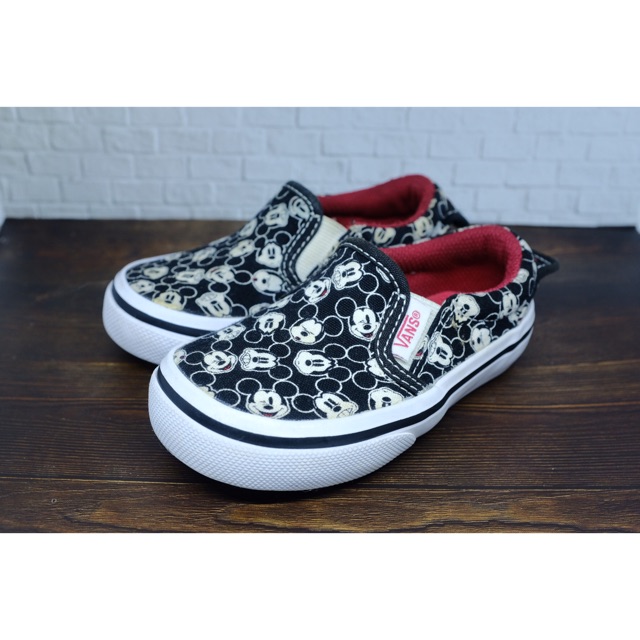 HOT SALE Vans x mickey mouse kids slip on shoes sepatu anak gaul hits termurah original