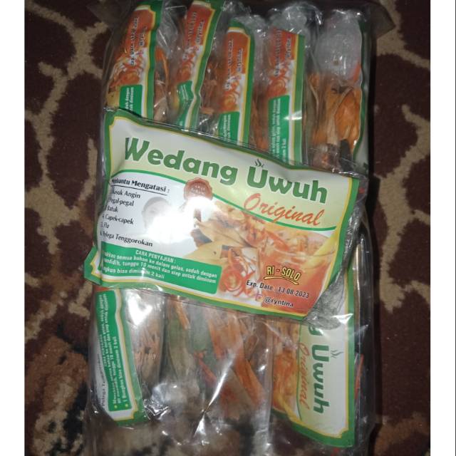 

Wedang Uwuh Original khas solo komplit 1 pack isi 10 pcs