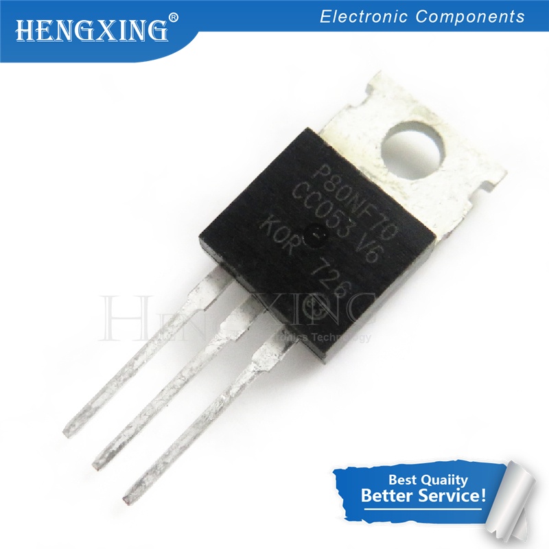 100pcs Ic STP80NF70 P80NF70 80NF70 TO-220