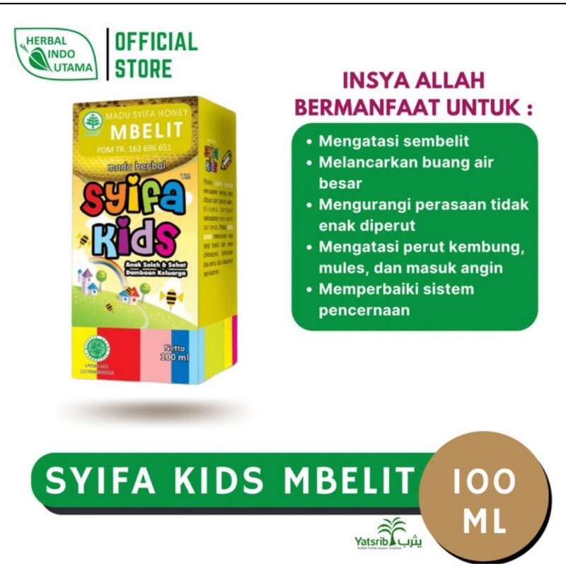 

Madu Anak Mbelit-Madu Sembelit Syifa Kids 100 ml