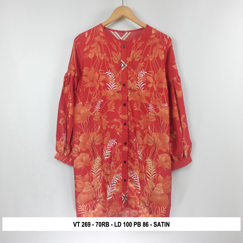 Thrift Blouse Vintage | Kode V4-VT 269