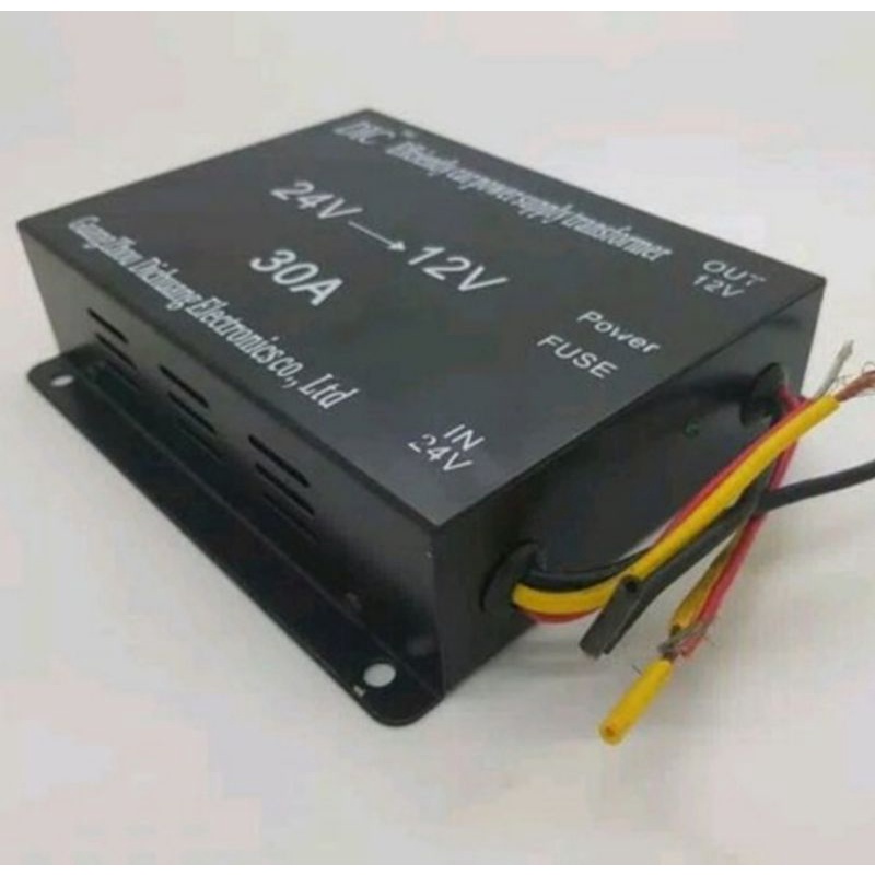 step down converter DC 24V ke 12V 30A merek DIC