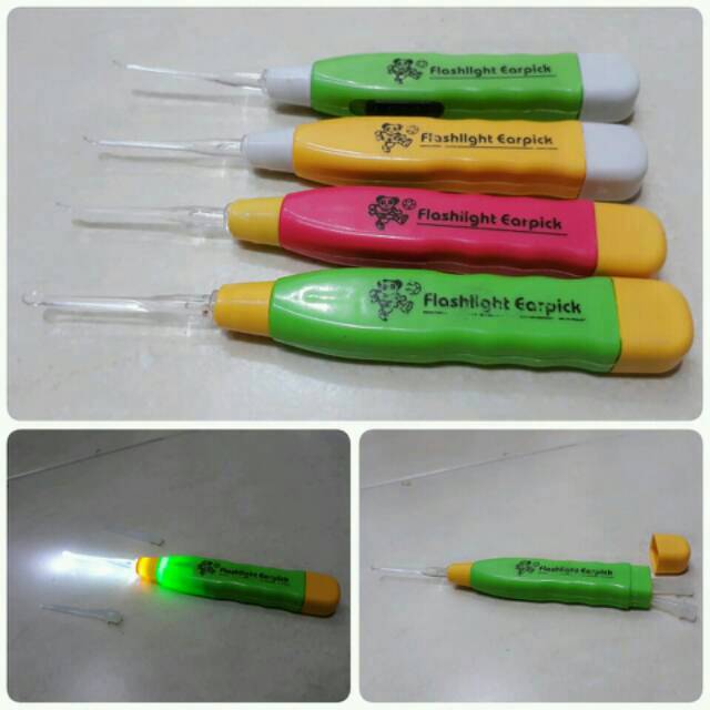 EARPICK - KOREK KUPING - EARPICK WITH LED FLASHLIGHT