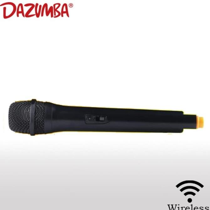 READY COD ORIGINAL Mic/Microphone Karaoke Wireless untuk Speaker Dazumba