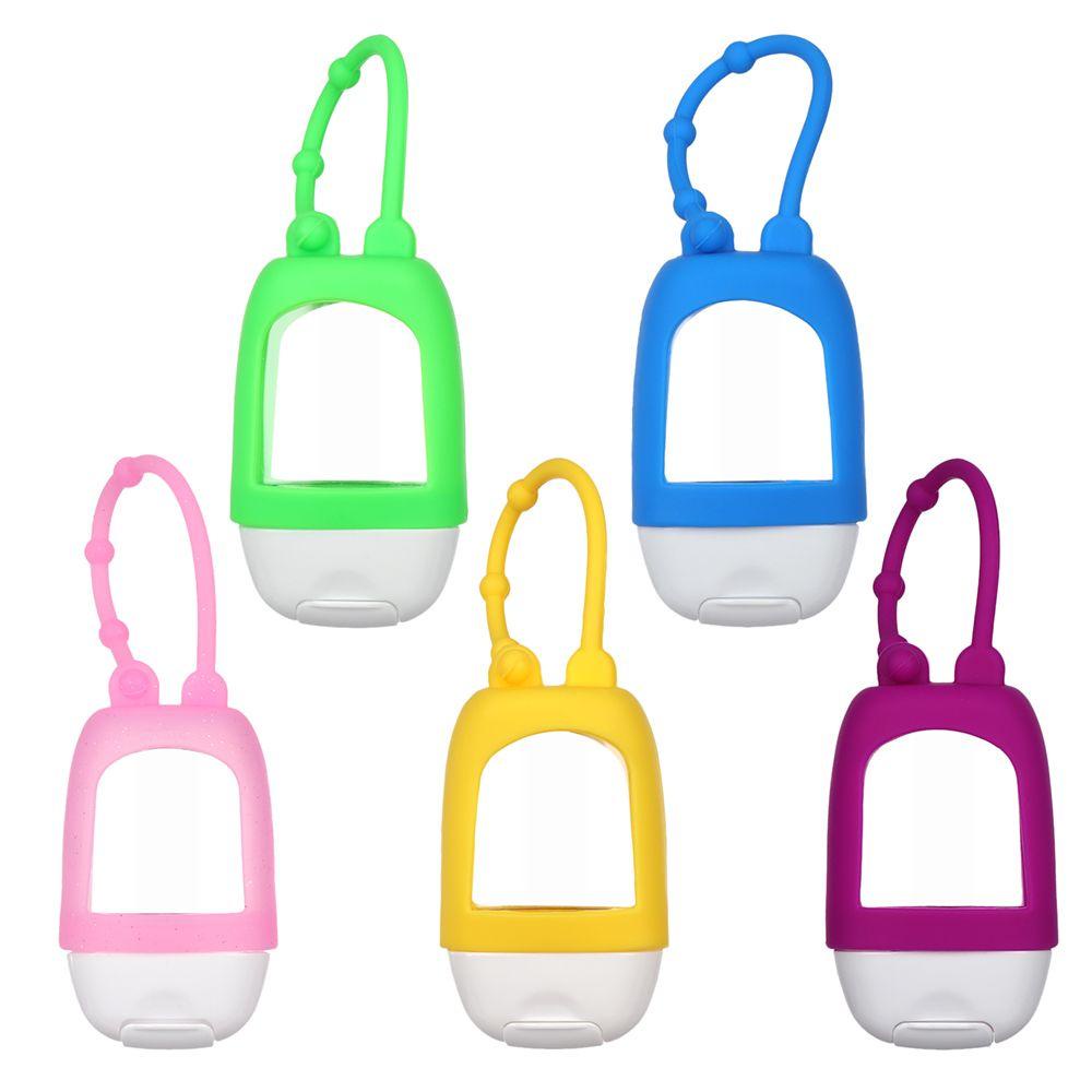 Gantungan Kunci Botol Isi Ulang Bahan Silikon Untuk Hand Sanitizer