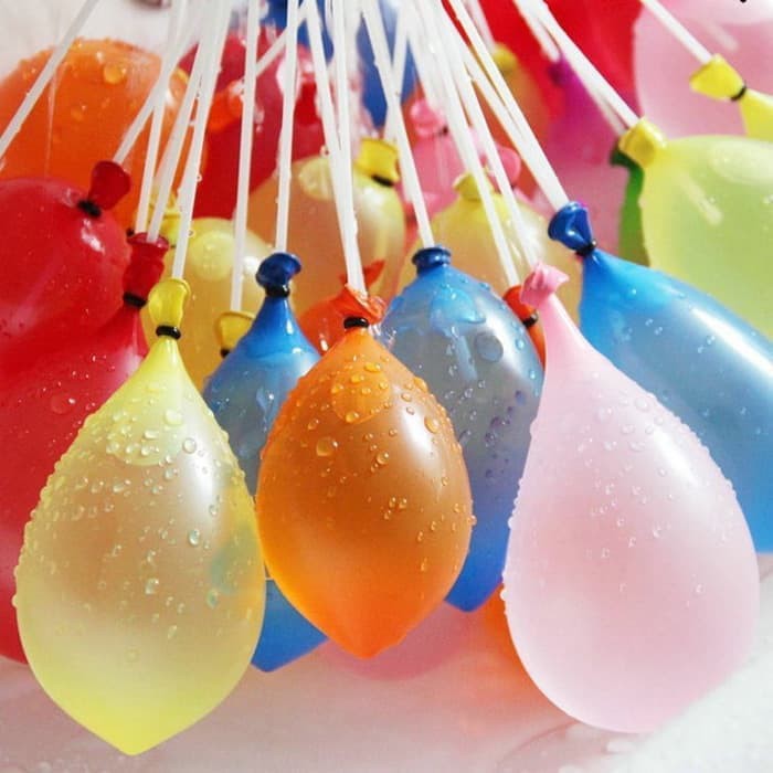 Mainan Perang Balon Games BATTLE BOMBS MAGIC WATER BALOON (ISI 37 Per Ikat)