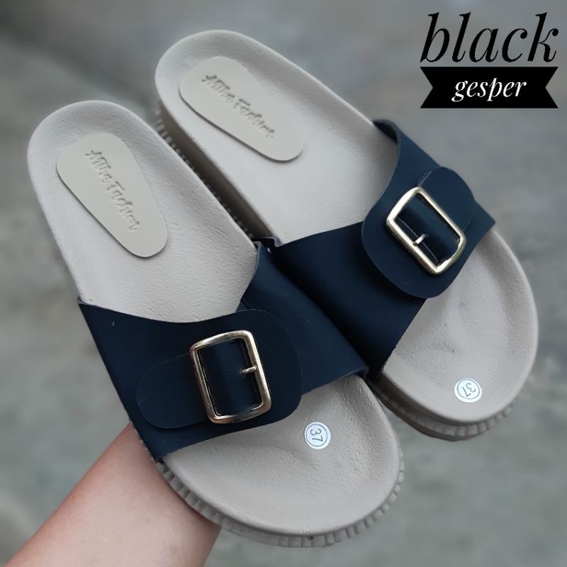 SANDAL WEDGES GESPER // Sandal Hak Wanita