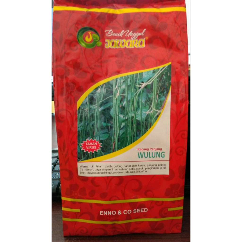 Benih Bibit Kacang panjang WULUNG 500 gr - bibit kacang panjang