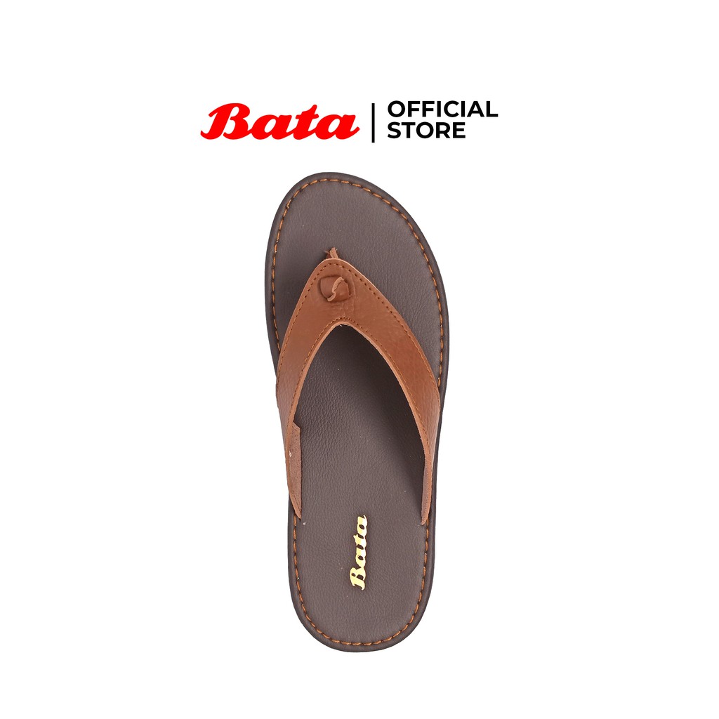 Bata Sandal Pria Slav Brown - 8714178