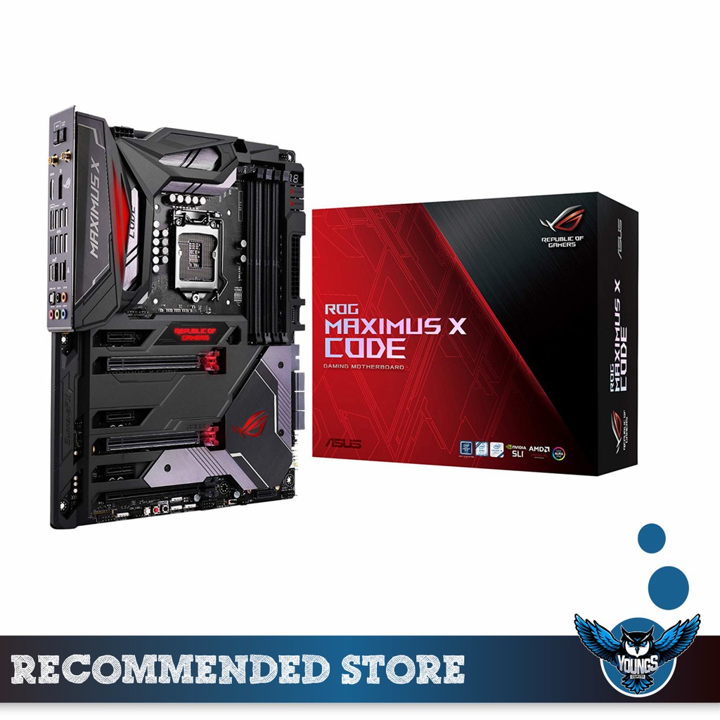 ASUS ROG MAXIMUS X CODE LGA1151 COFFEELAKE MOTHERBOARD INTEL