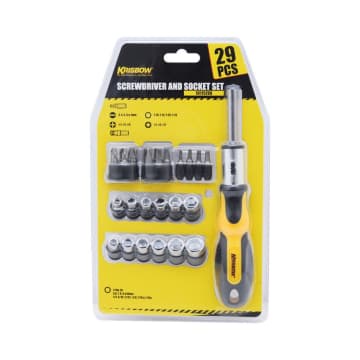 Krisbow Set Obeng Dan Kunci Sok 29 Pcs