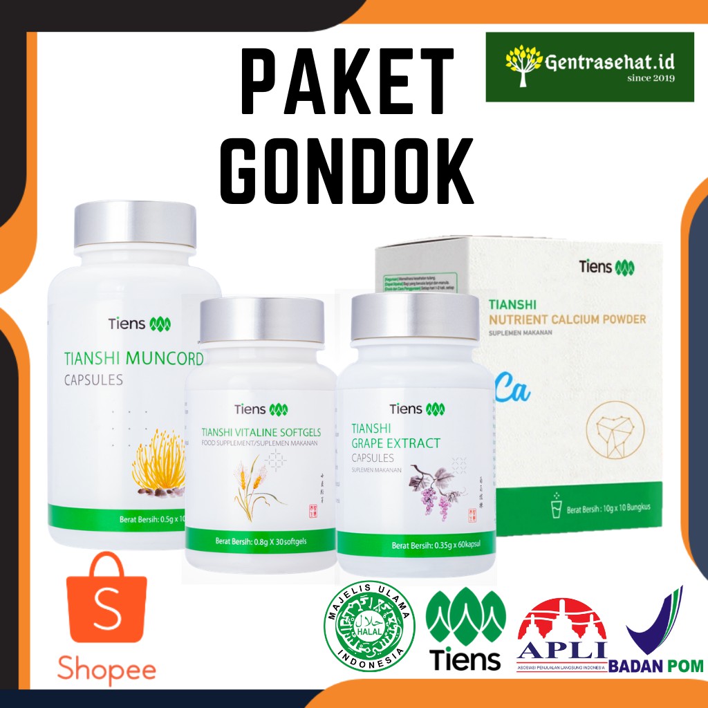 Tiens Paket Nutrisi Gondok Original