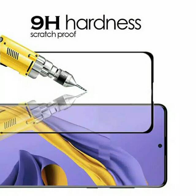 TEMPERED GLASS FULL COVER 9D FULL GLUE SAMSUNG S10 LITE 2020