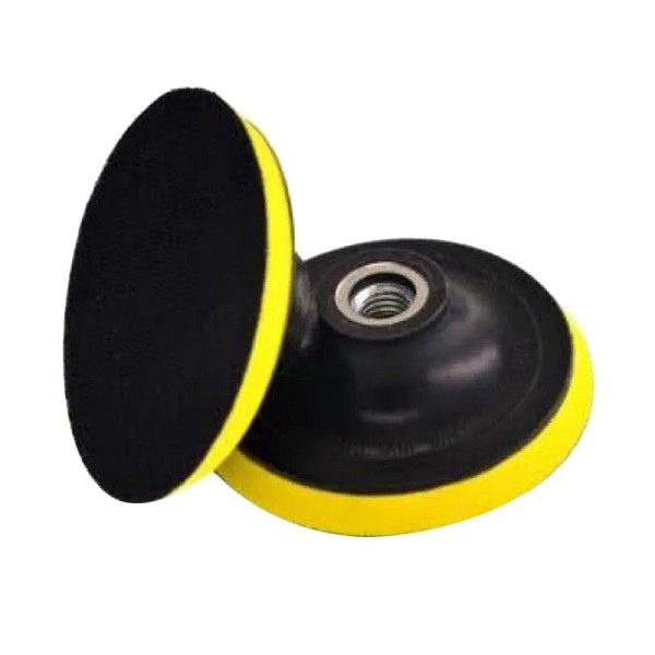 Tatakan Amplas Bulat Gerinda Tangan 4 inch Sanding Pad / Tatakan Amplas Velcro Gerinda Tangan / Dudukan Amplas Bulat Velcro Sanding Pad Perekat Amplas 4&quot;