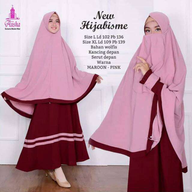New hijabisme - ONE SET free cadar