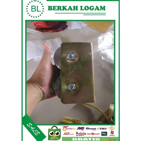 ] Roda Pagar 8 cm Super Ganda Besi Roda Double