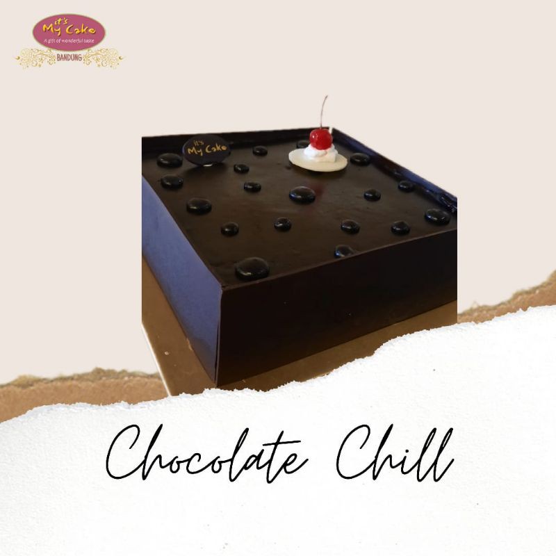 

Chocolate Chill 20x20cm Its My Cake Bdg