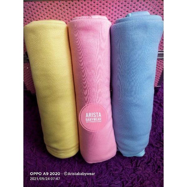 WARNA TERLENGKAP !! 3PCS Bedong bayi polos rainbow UK.JUMBO
