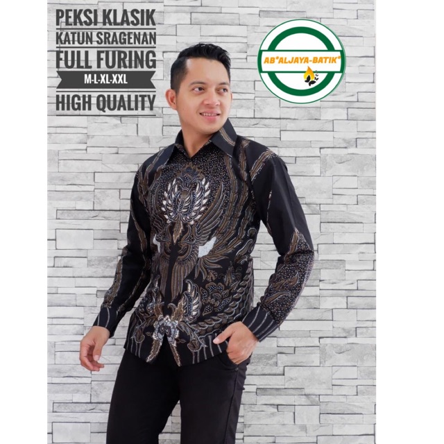 Batik PEKSI KLASIK FULL FURING Katun Halus Berkualitas