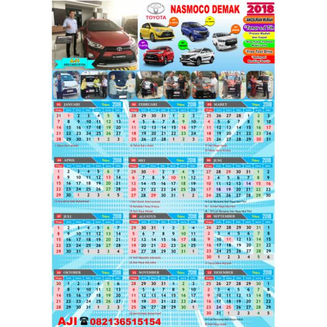 

Souvenir kalender ultah