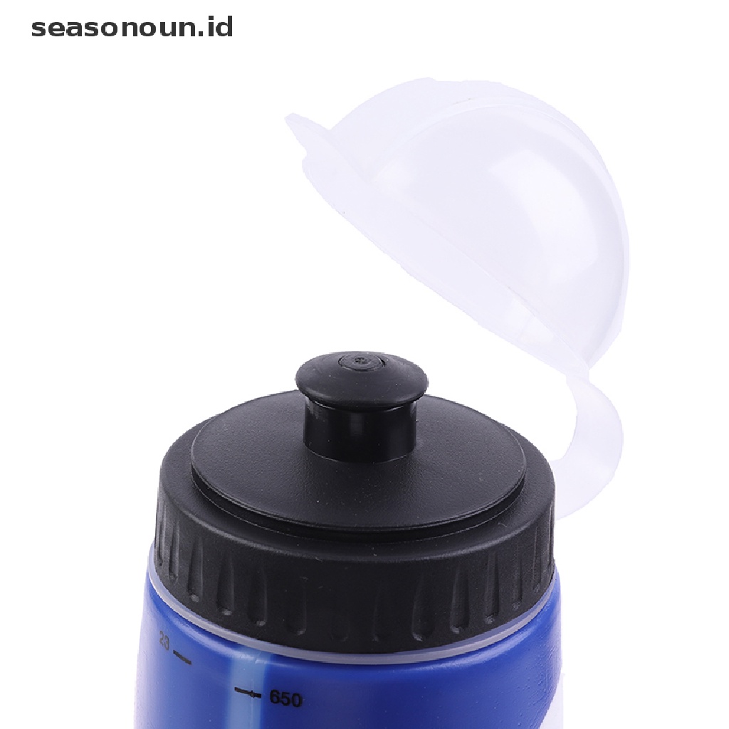 (seasonoun) Botol Minum 650ML Dengan Holder Untuk Sepeda Gunung