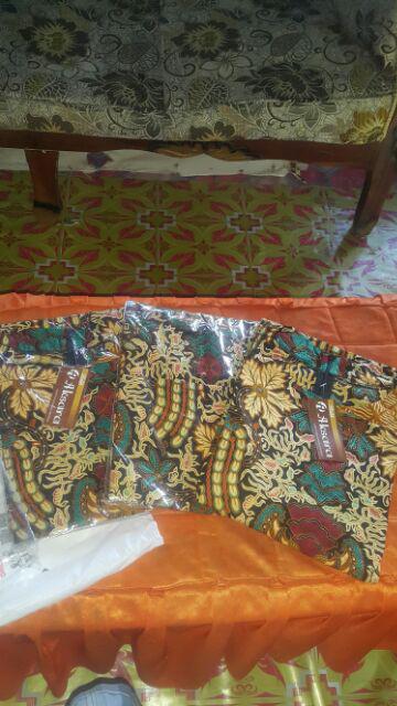[ Terlaris ] Gamisbatik Kombinasi Dressbatik Ori Naura Terbaru Batiksolo Gamissogan Batik Modern Xxl