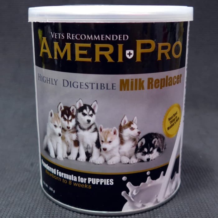 

Ameri pro susu anak anjing baby dog milk replacer 200gr