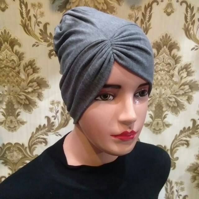 ciput inner kaos kerut / dalaman jilbab kaos kerut