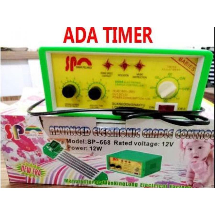 Ayunan Bayi Anak Elektrik Listrik Otomatis