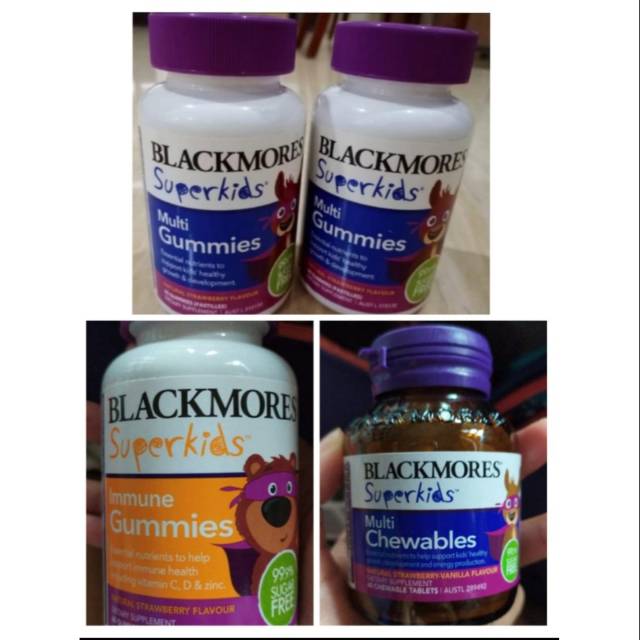 PO Blackmores Superkids (Multi Gummies & Immune Gummies)
