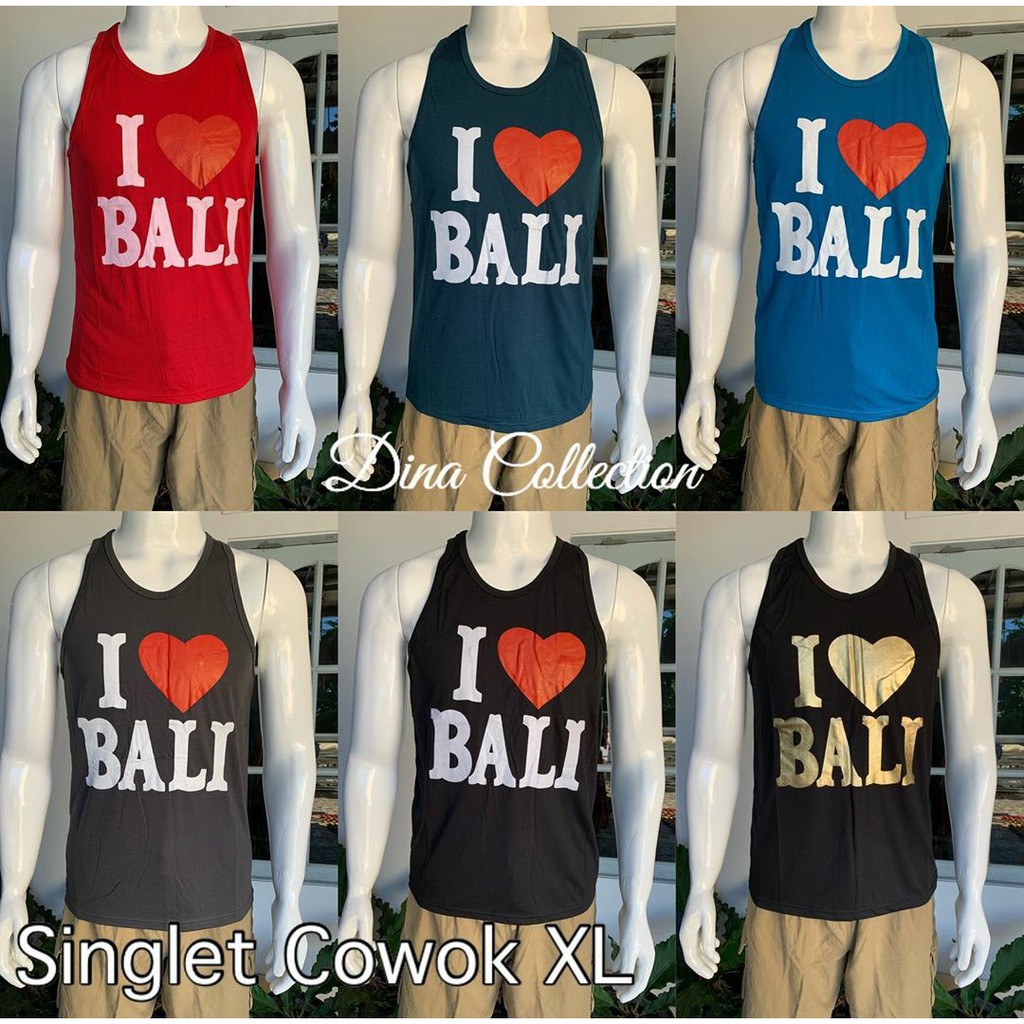 Baju singlet katun bali