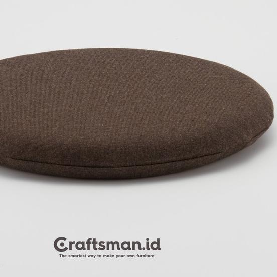 ☀ Alas Bantal Duduk Lesehan bulat Sofa/Kursi rebounded | FC0 - Diameter 30cm, Hijau ◘