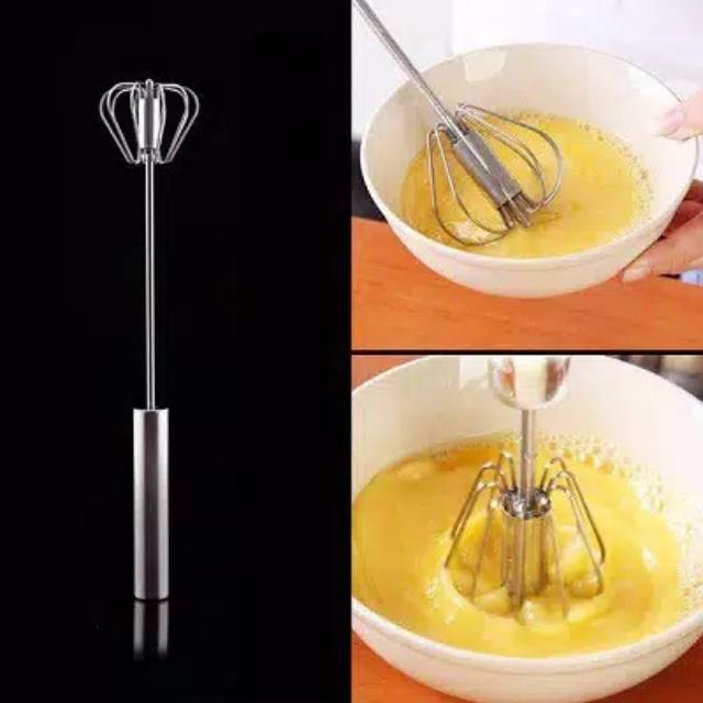 Pengocok telur adonan kue manual 1 alat dapur better beater foto asli