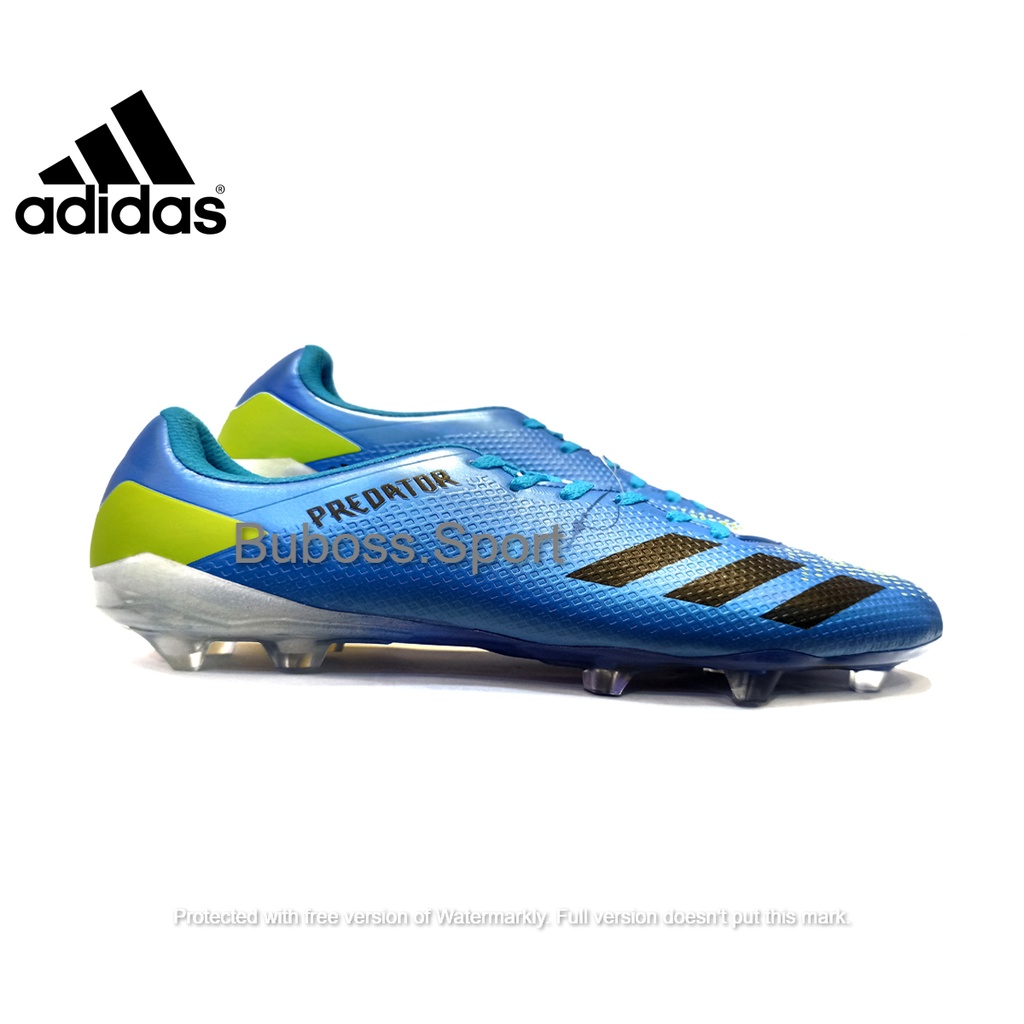 TERMURAH / SEPATU BOLA ADIDAS PREDATOR SOL BENING BIRU Grade Original